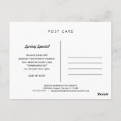 スワーズかわいらしビジネスマーケティングはがき ポストカード (裏面)