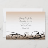 スワーズ日付保存招待状 セーブザデート (裏面)