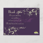 スワーズ結婚のポストカード ポストカード (裏面)