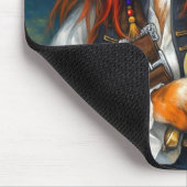 スワーバックラー海賊 | ファンタジーキャラクター芸術 マウスパッド (コーナー)