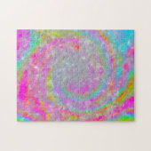 スワーリングドサイケデリックリームジグソーパズル ジグソーパズル (横)