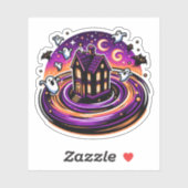 スワーリングハウス幽霊のよく出るビニールキュートハロウィーン幽霊 シール (シート)