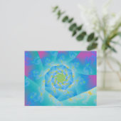 スワーリーキューはがき ポストカード (スタンド正面)