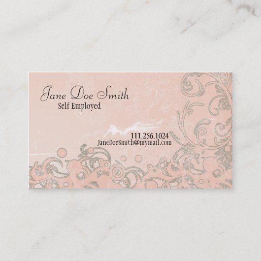 スワーリーグルンジュエレガンス 名刺 (正面)