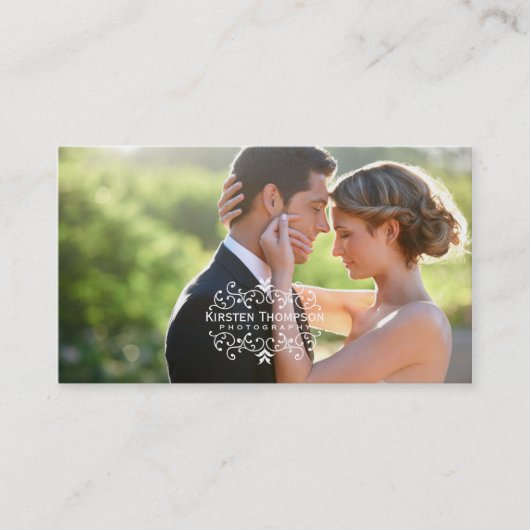 スワールかわいらしアポイントメントリマインダーカード 予約カード (正面)