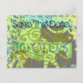 スワールで日付はがきを保存する西の馬 案内ポストカード (正面)