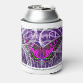 スワールカラフル付きシルバーフレーム蝶 缶クーラー (缶裏面)