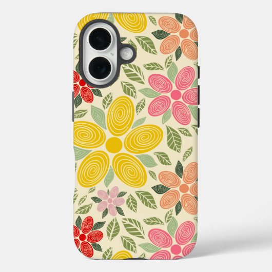 スワールガーデン iPhoneケース Case-Mate iPhoneケース (裏面)