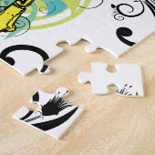 スワールグランジクラリネット ジグソーパズル (側面)