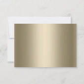 スワールスノーフレーク&クロス金ゴールドバプテスマRSVP 出欠カード (裏面)