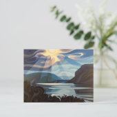 スワールスピリッツShuswapレイクハガキCanada自然 ポストカード (スタンド正面)