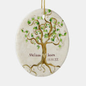 スワールツリールーツアンティークファミリー懇親会招待状 セラミックオーナメント (右)