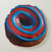 スワールドーナツ枕 ラウンドクッション (正面)