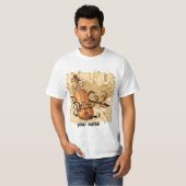 スワールバイオリン Tシャツ (正面フル)