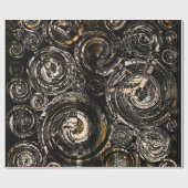 スワールパンクラッピング紙 ラッピングペーパー (フラット)