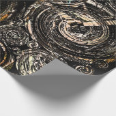 スワールパンクラッピング紙 ラッピングペーパー (角)