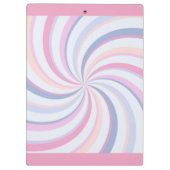 スワールピンクブルーピーチ クリップボード (裏面)