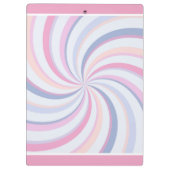 スワールピンクブルーピーチ クリップボード (裏面)