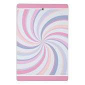 スワールピンクブルーピーチ ミニクリップボード (裏面)