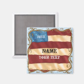 スワールフラッグ磁石 マグネット (正面/裏面)