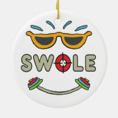 スワールボディビル セラミックオーナメント (裏面)