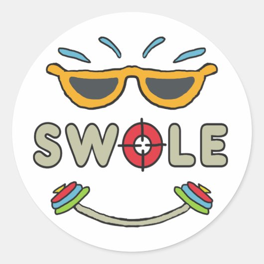 スワールボディビル ラウンドシール (正面)