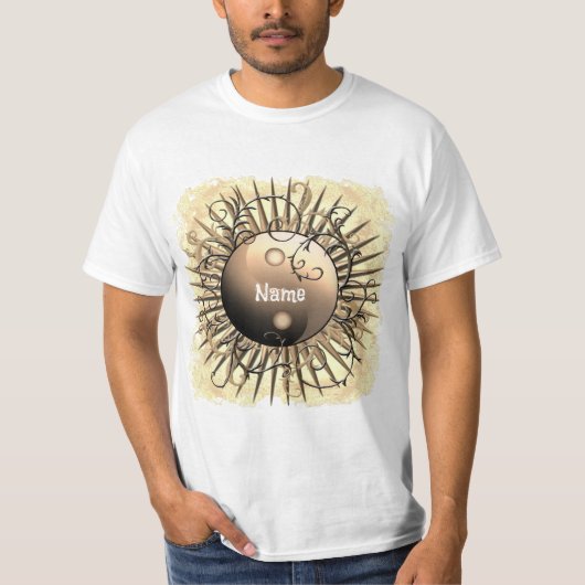 スワール陰陽 Tシャツ (正面)