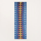 スワール&ストライプ絞り染め ヨガマット (裏面)