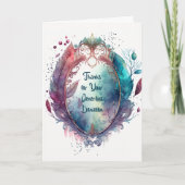 スワ感謝していール付き寄付カード用 サンキューカード (正面)