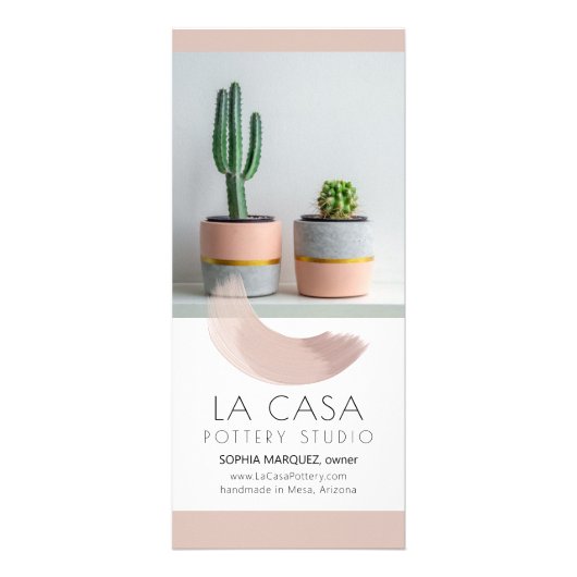 スワ絵を描ッシュクリエイティブマーケティング ラックカード (正面)