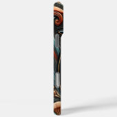 スワ鮮やかールドルフィンレリーフ、 浮き彫り Case-Mate iPhoneケース (裏面 / 右)