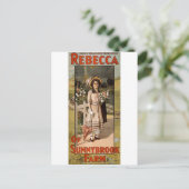 スンニーブルックファームステージ適応のレベッカ1911 ポストカード (スタンド正面)