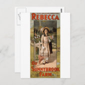 スンニーブルックファームステージ適応のレベッカ1911 ポストカード (正面/裏面)
