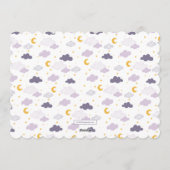 スンバーキンズ スロース 誕生日パーティー 招待状 (裏面)