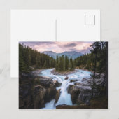 スンワプタ滝 |ジャスパー国立公園 ポストカード (正面/裏面)