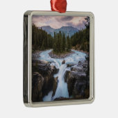 スンワプタ滝 |ジャスパー国立公園 メタルオーナメント (右)