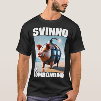 スヴィニノ・ボンボンディーノ・ピッグ・カオス・ミーム Tシャツ