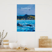 スヴィーナフェルスヨークトル、氷島 - 氷河の景色 ポスター (キッチン)