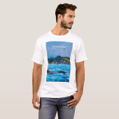 スヴィーナフェルスヨークトル、氷島 - 氷河の景色 Tシャツ (正面フル)