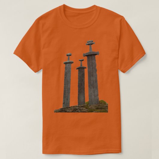 スヴェルトi fjell Stavanger Norway Tシャツ (デザイン正面)