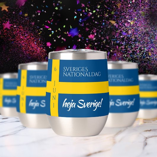 スヴェロジェスナショナルダグスウェーデン国民日国旗