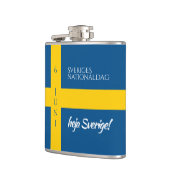 スヴェロジェスナショナルダグスウェーデン国民日国旗 フラスク (左)