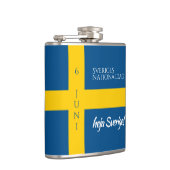 スヴェロジェスナショナルダグスウェーデン国民日国旗 フラスク (右)