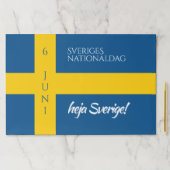 スヴェロジェスナショナルダグスウェーデン国民日国旗 ペーパーパッド (インサイチュ)