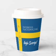 スヴェロジェスナショナルダグスウェーデン国民日国旗