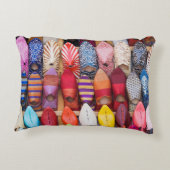 スークの店での展示靴 アクセントクッション (裏面)