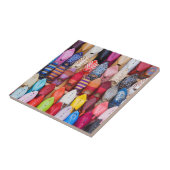 スークの店での展示靴 タイル (側面)