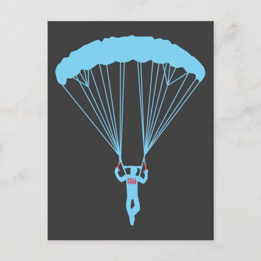 スーサイドスカイダイブ ポストカード (正面)