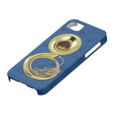 スーザフォン及び音楽電話箱。 一突き色 Case-Mate iPhoneケース (下部)