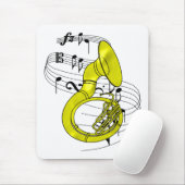 スーザフォン マウスパッド (マウス)